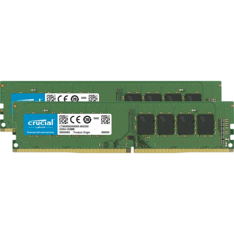 Crucial 32GB Kit (2x16GB) DDR4-3200 UDIMM CT2K16G4DFRA32A (Boxed) — Buy in Cyprus with Fast Delivery