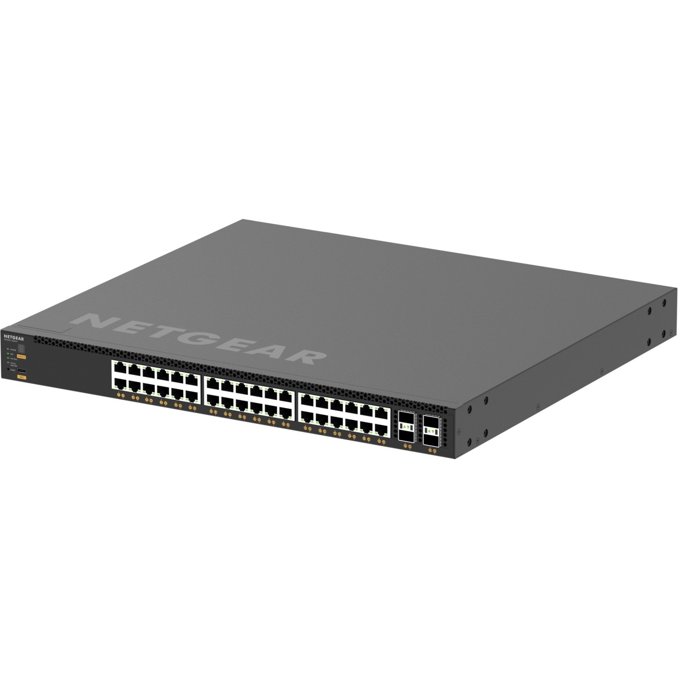 48-Port PoE Managed Switch - M4350-36X4V - Black DDR4-SDRAM 4096 MB, ARM Cortex-A57 1.8 GHz — Buy in Cyprus with Fast Delivery
