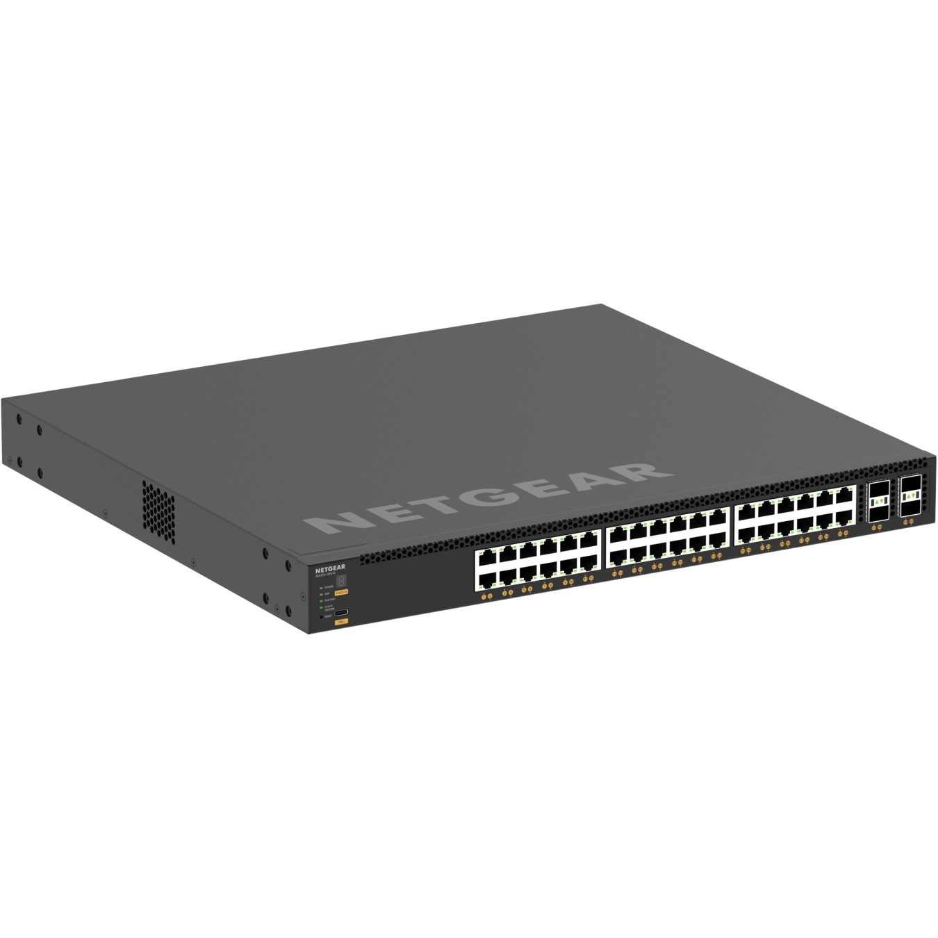 48-Port PoE Managed Switch - M4350-36X4V - Black DDR4-SDRAM 4096 MB, ARM Cortex-A57 1.8 GHz — Buy in Cyprus with Fast Delivery