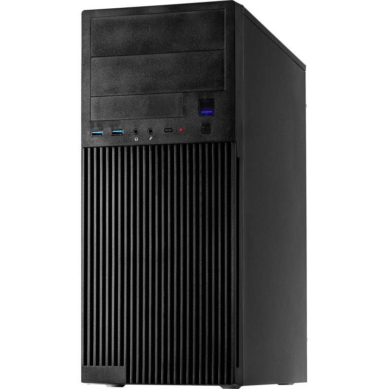 Inter-Tech IT-2815 Linear Midi Tower - ATX/mATX/Mini-ITX Black (Boxed) — Buy in Cyprus with Fast Delivery