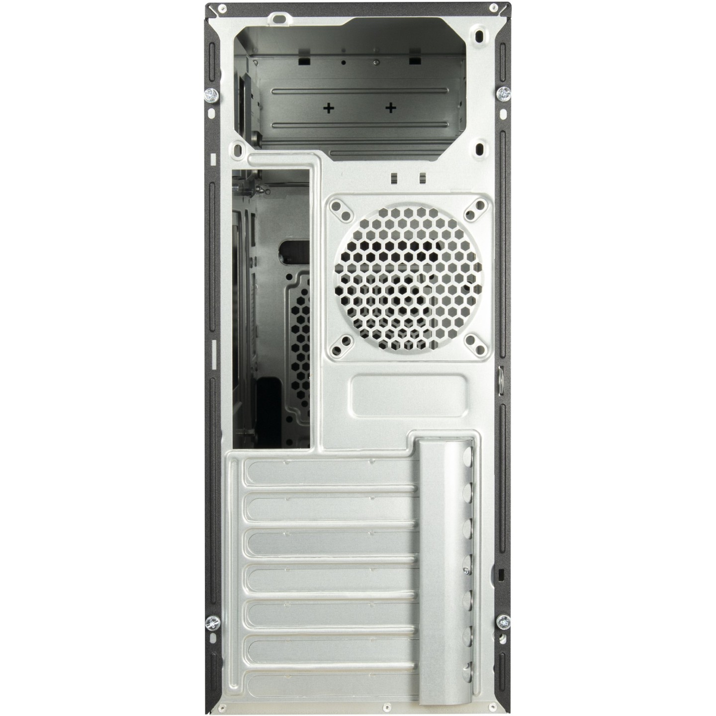 Inter-Tech IT-2815 Linear Midi Tower - ATX/mATX/Mini-ITX Black (Boxed) — Buy in Cyprus with Fast Delivery