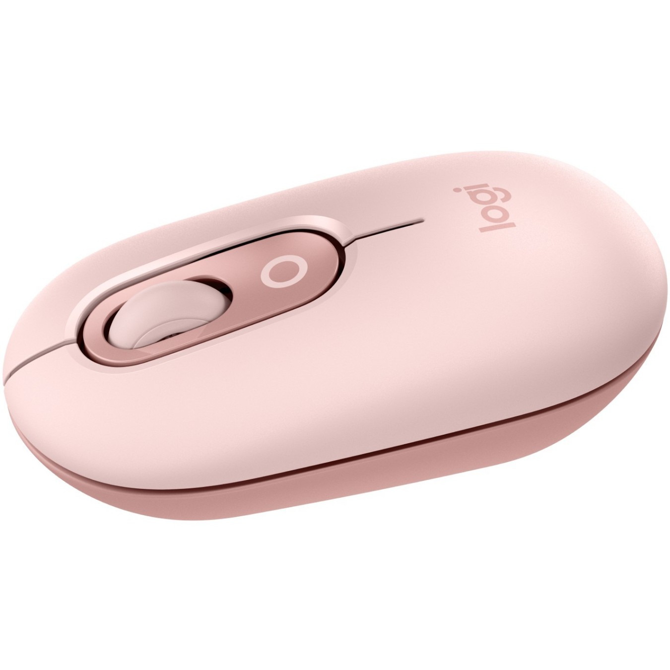 Logitech POP Mouse with emoji - ROSE - Pink, Ambidextrous, Bluetooth, 4 Buttons — Buy in Cyprus with Fast Delivery