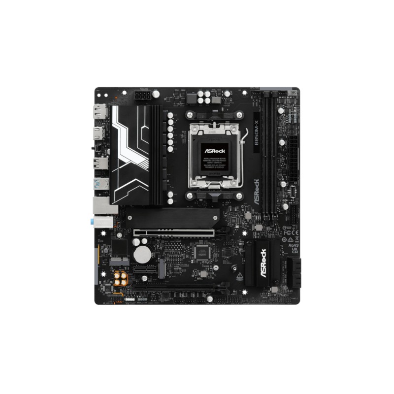 Buy ASRock B850M-X R2.0 - AM5 Socket Micro-ATX Motherboard, DDR5, Up to 128GB RAM in Cyprus, Nicosia, Limassol, Larnaka, Pafos