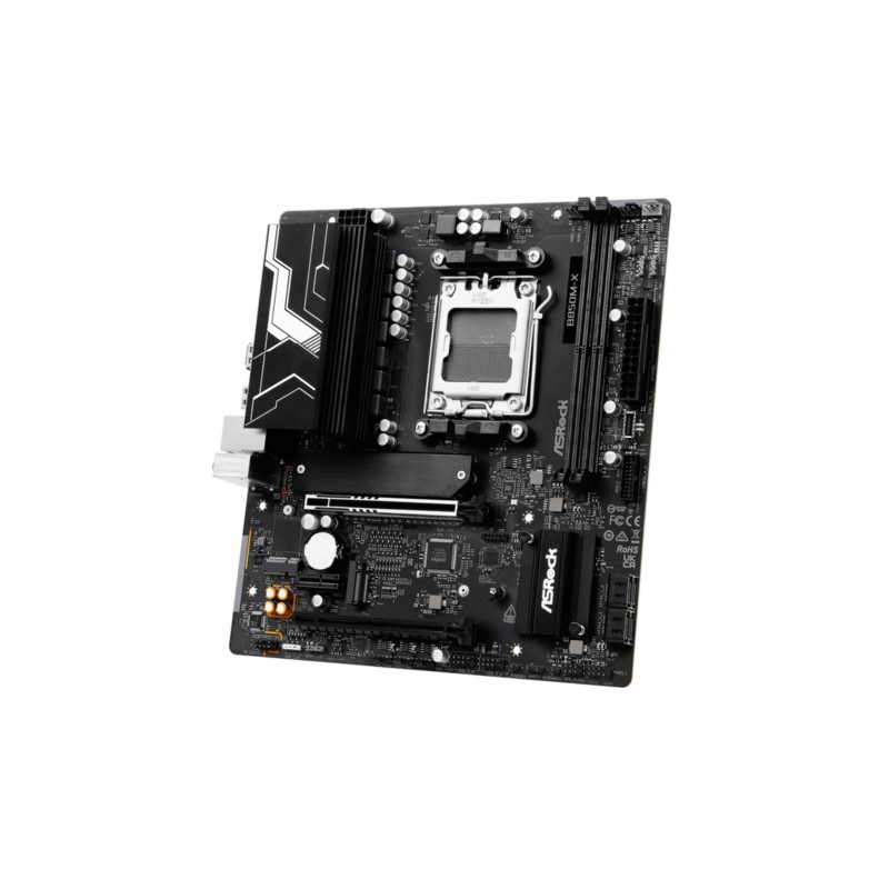 Buy ASRock B850M-X R2.0 - AM5 Socket Micro-ATX Motherboard, DDR5, Up to 128GB RAM in Cyprus, Nicosia, Limassol, Larnaka, Pafos
