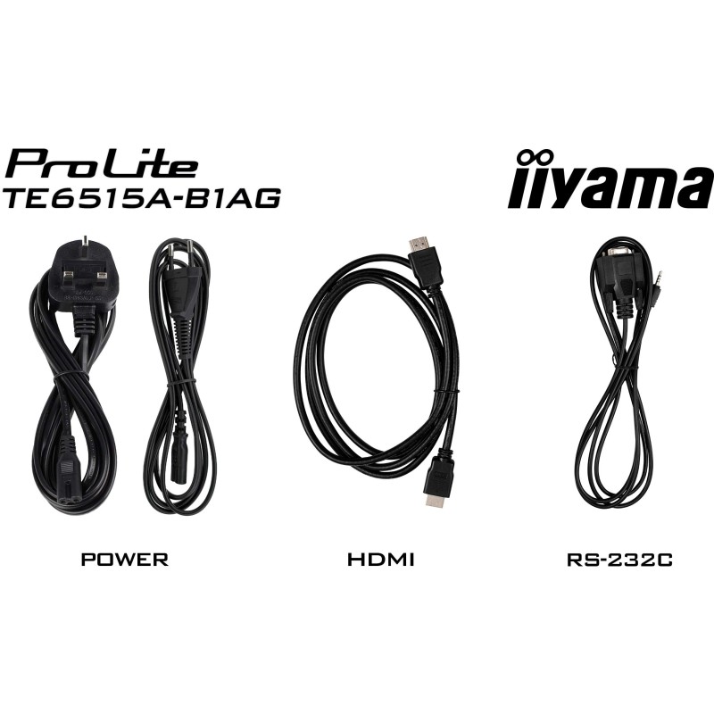 Buy IIYAMA DS TE6515A 65'' 4K IPS Touch Interactive Flat Panel - TE6515A - Black... in Cyprus, Nicosia, Limassol, Larnaka, Pafos