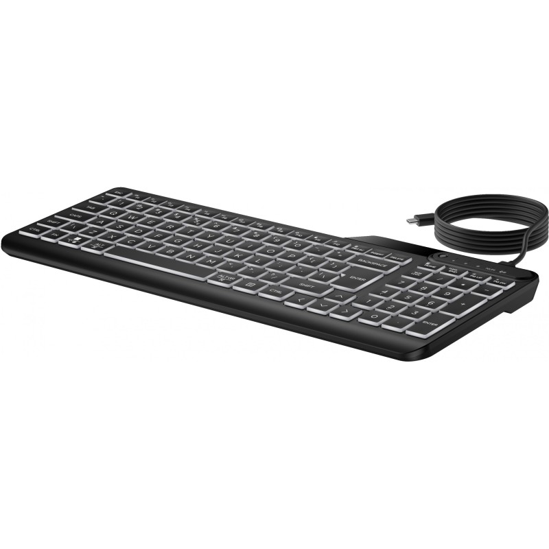 Buy HP 405 Multi-Device Backlit Wired Keyboard - Characteristics (Backlit, USB) in Cyprus, Nicosia, Limassol, Larnaka, Pafos