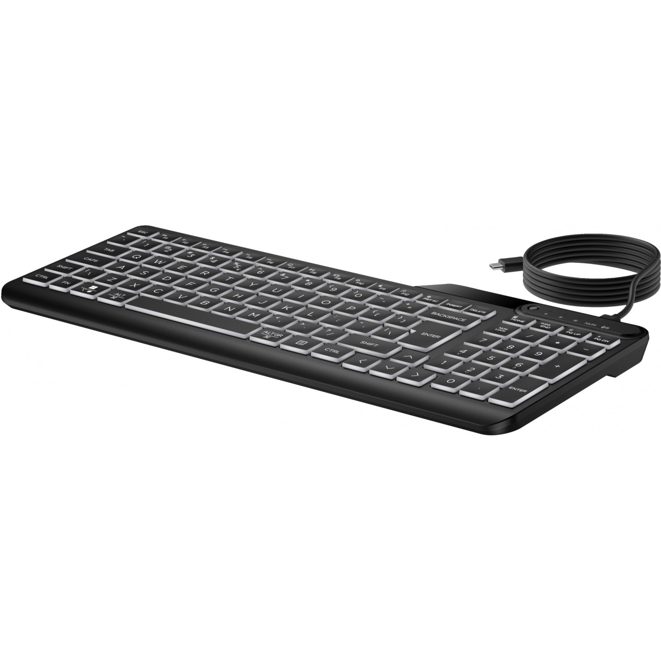 HP 405 Multi-Device Backlit Wired Keyboard - Characteristics (Backlit, USB) — Buy in Cyprus with Fast Delivery