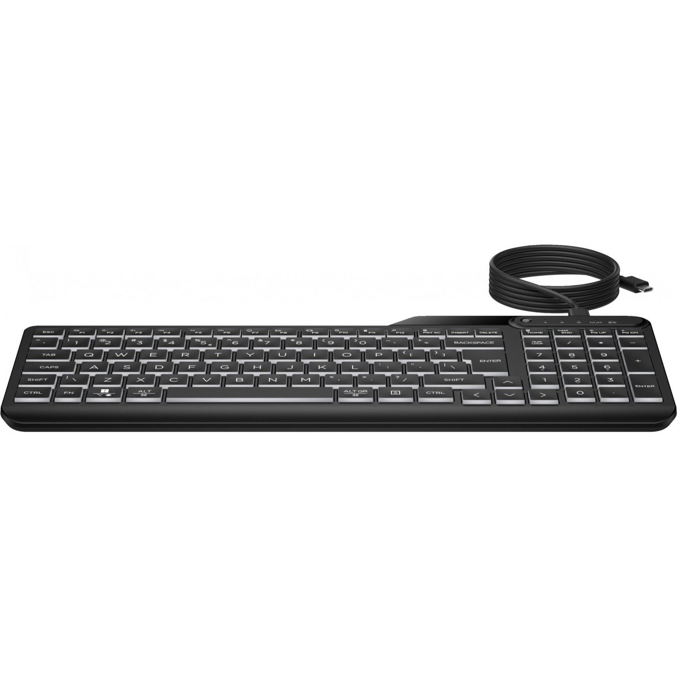 HP 405 Multi-Device Backlit Wired Keyboard - Characteristics (Backlit, USB) — Buy in Cyprus with Fast Delivery