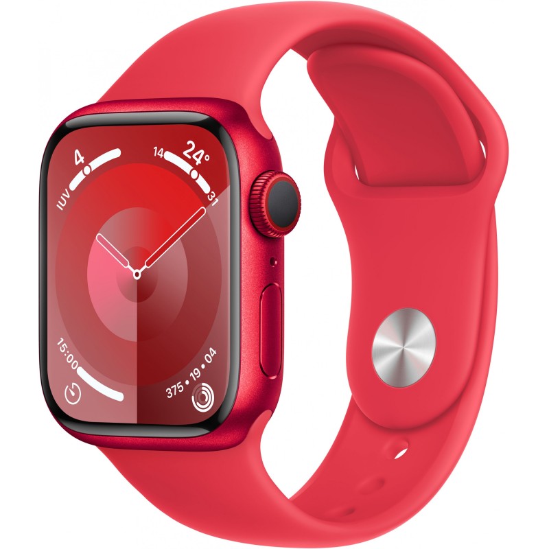 Buy Apple Watch S9 Aluminium Cellular 41mm Red (Sport Band Red) - S9 - Red, 64 G... in Cyprus, Nicosia, Limassol, Larnaka, Pafos