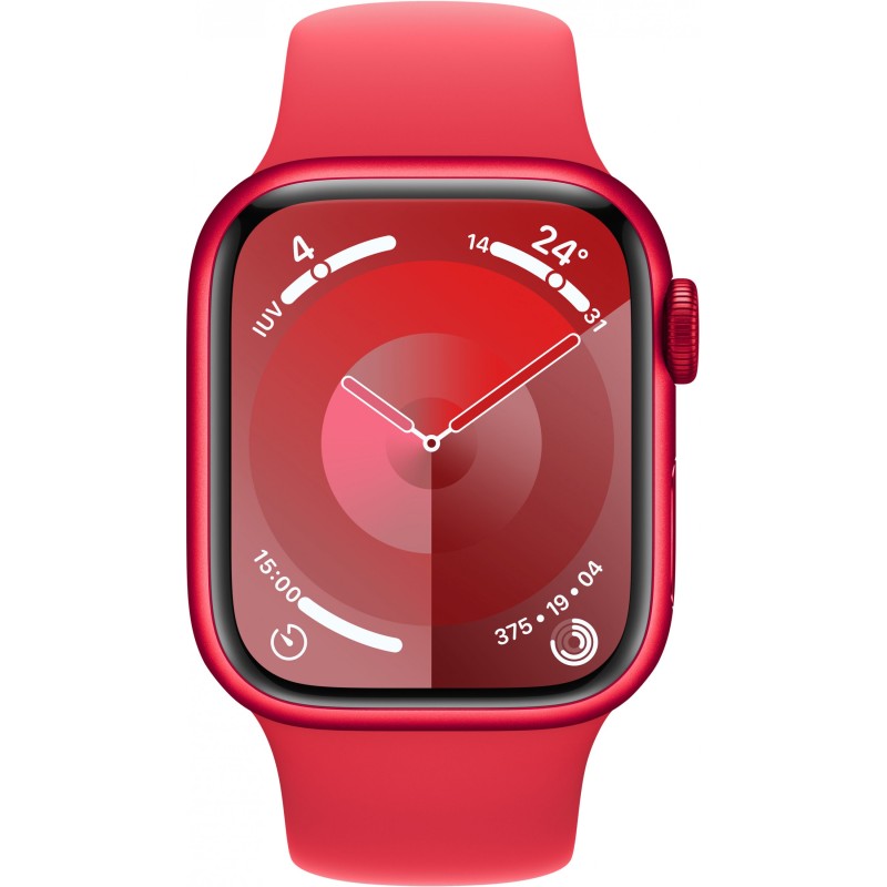 Buy Apple Watch S9 Aluminium Cellular 41mm Red (Sport Band Red) - S9 - Red, 64 G... in Cyprus, Nicosia, Limassol, Larnaka, Pafos