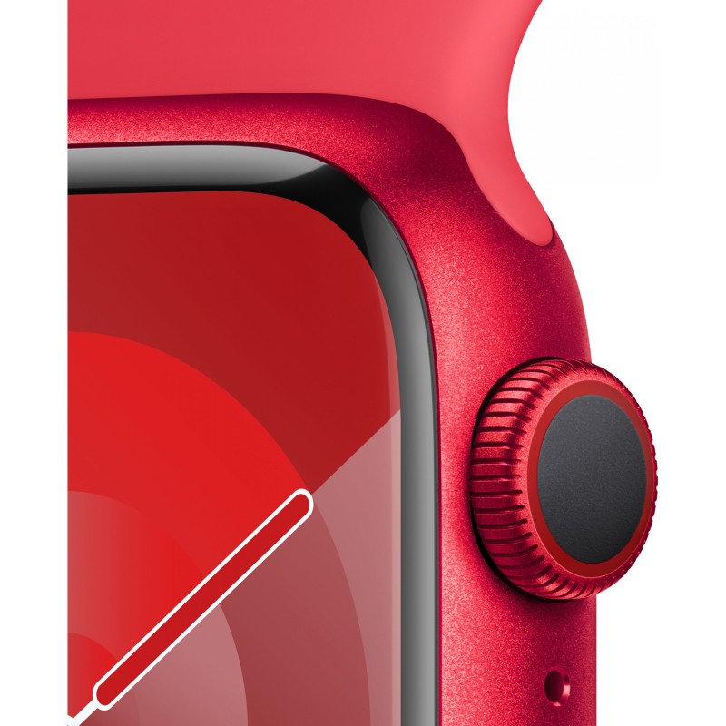 Buy Apple Watch S9 Aluminium Cellular 41mm Red (Sport Band Red) - S9 - Red, 64 G... in Cyprus, Nicosia, Limassol, Larnaka, Pafos