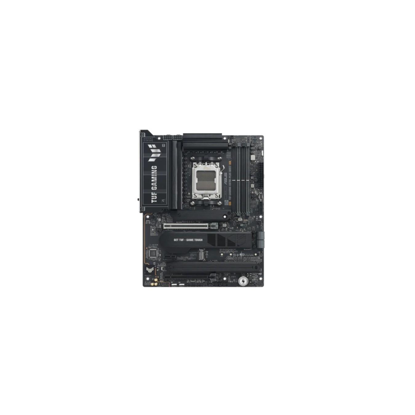 ASUS TUF X870E-PLUS Gaming WIFI7 (AM5) - X870E-PLUS - ATX, DDR5, 256 GB max, 4x DIMM, M.2, PCIe 4.0, WiFi 7