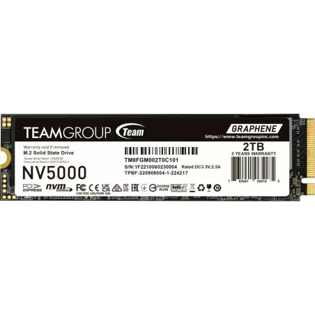 Teamgroup NV5000 2TB M.2 NVMe PCIe 4.0 x4 - TM8FGM002T0C101 (Boxed) — Buy in Cyprus with Fast Delivery