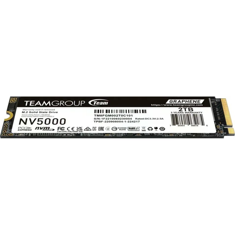 Teamgroup NV5000 2TB M.2 NVMe PCIe 4.0 x4 - TM8FGM002T0C101 (Boxed) — Buy in Cyprus with Fast Delivery