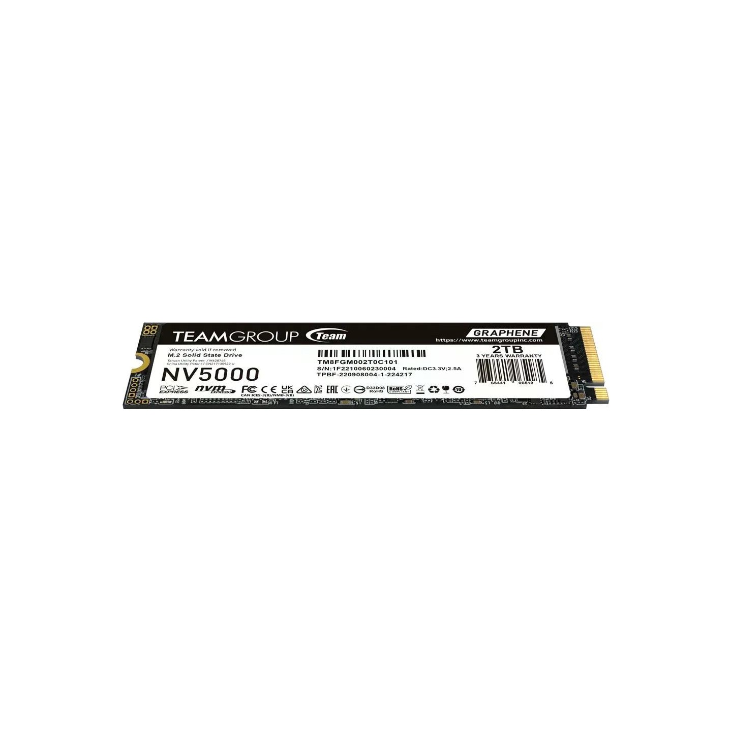 Teamgroup NV5000 2TB M.2 NVMe PCIe 4.0 x4 - TM8FGM002T0C101 (Boxed) — Buy in Cyprus with Fast Delivery