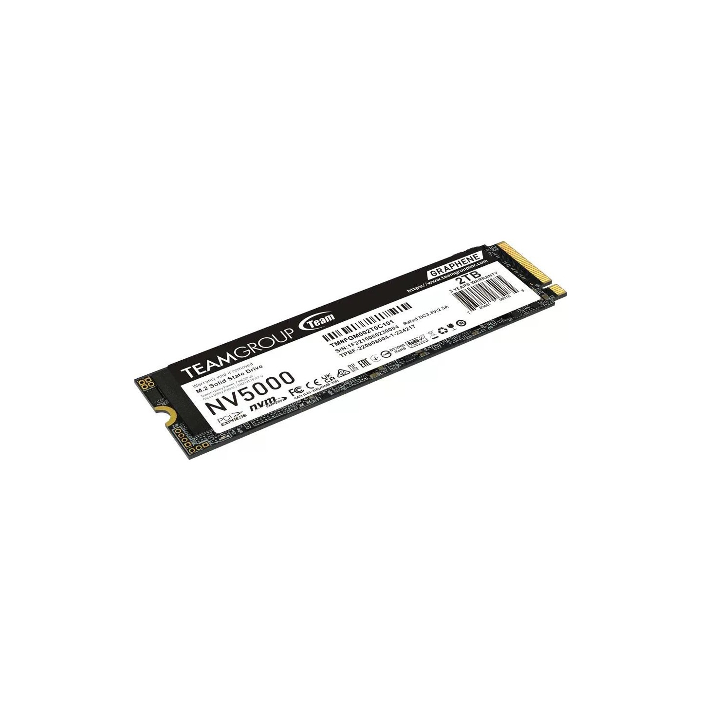 Teamgroup NV5000 2TB M.2 NVMe PCIe 4.0 x4 - TM8FGM002T0C101 (Boxed) — Buy in Cyprus with Fast Delivery