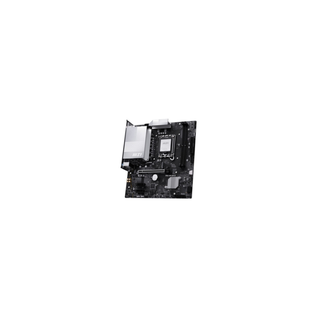 MSI PRO H810M-B - LGA1851 Micro-ATX Motherboard - DDR5 128GB, PCIe 4.0, 2.5Gb Ethernet, RGB, HDMI/DisplayPort