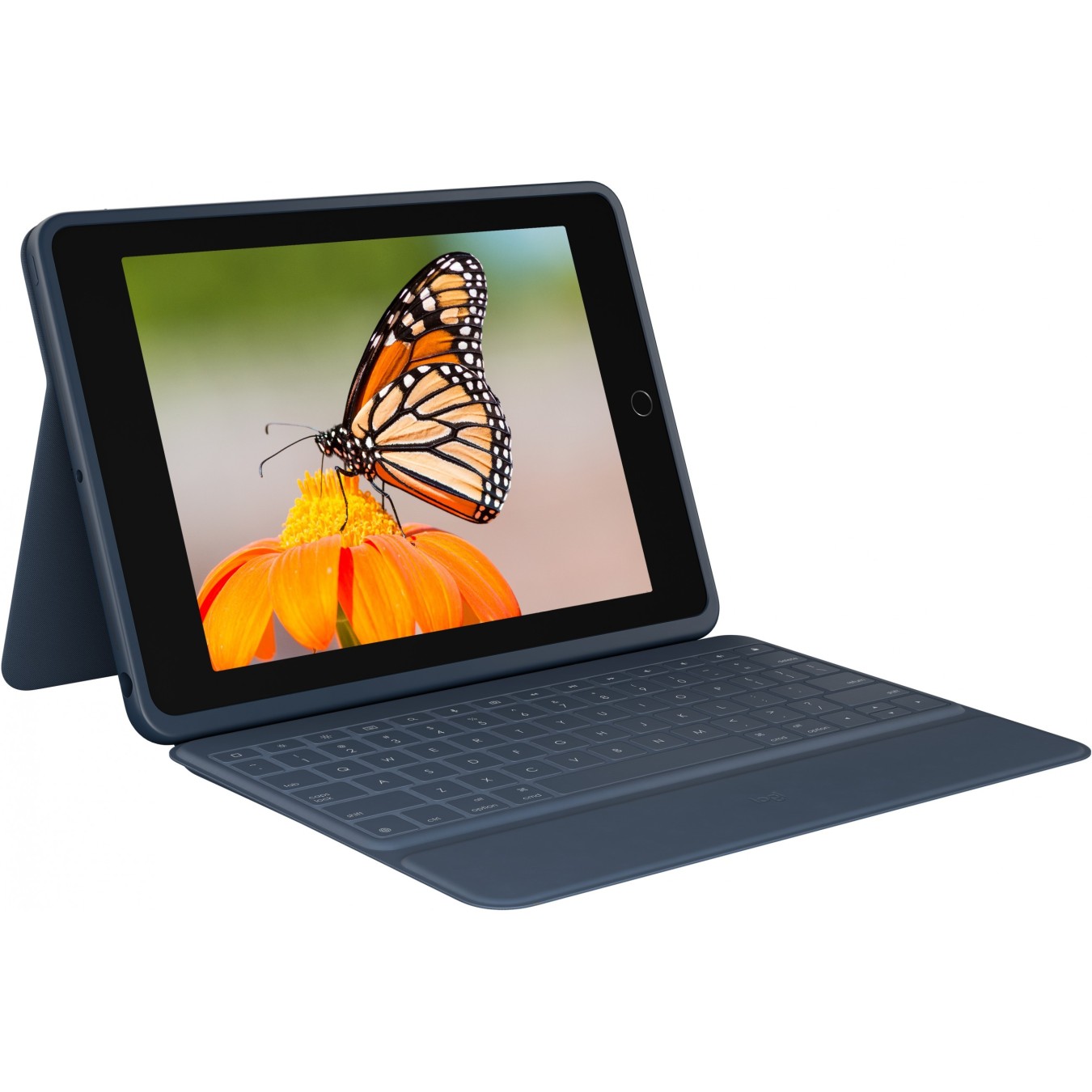 Logitech Rugged Combo 3 for iPad Gen. 7/8 - Classic Blue - Education (DE) — Buy in Cyprus with Fast Delivery