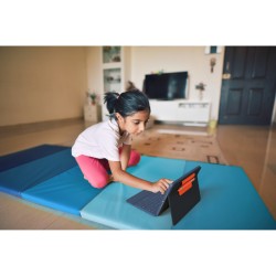 Buy Logitech Rugged Combo 3 for iPad Gen. 7/8 - Classic Blue - Education (DE) in Cyprus, Nicosia, Limassol, Larnaka, Pafos