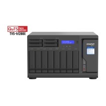 QNAP NAS Server - TVS-h1288X-W1250 - Black, 16G DDR4, Xeon W-1250 @3.3GHz, 12-Bay — Buy in Cyprus with Fast Delivery