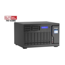 QNAP NAS Server - TVS-h1288X-W1250 - Black, 16G DDR4, Xeon W-1250 @3.3GHz, 12-Bay — Buy in Cyprus with Fast Delivery