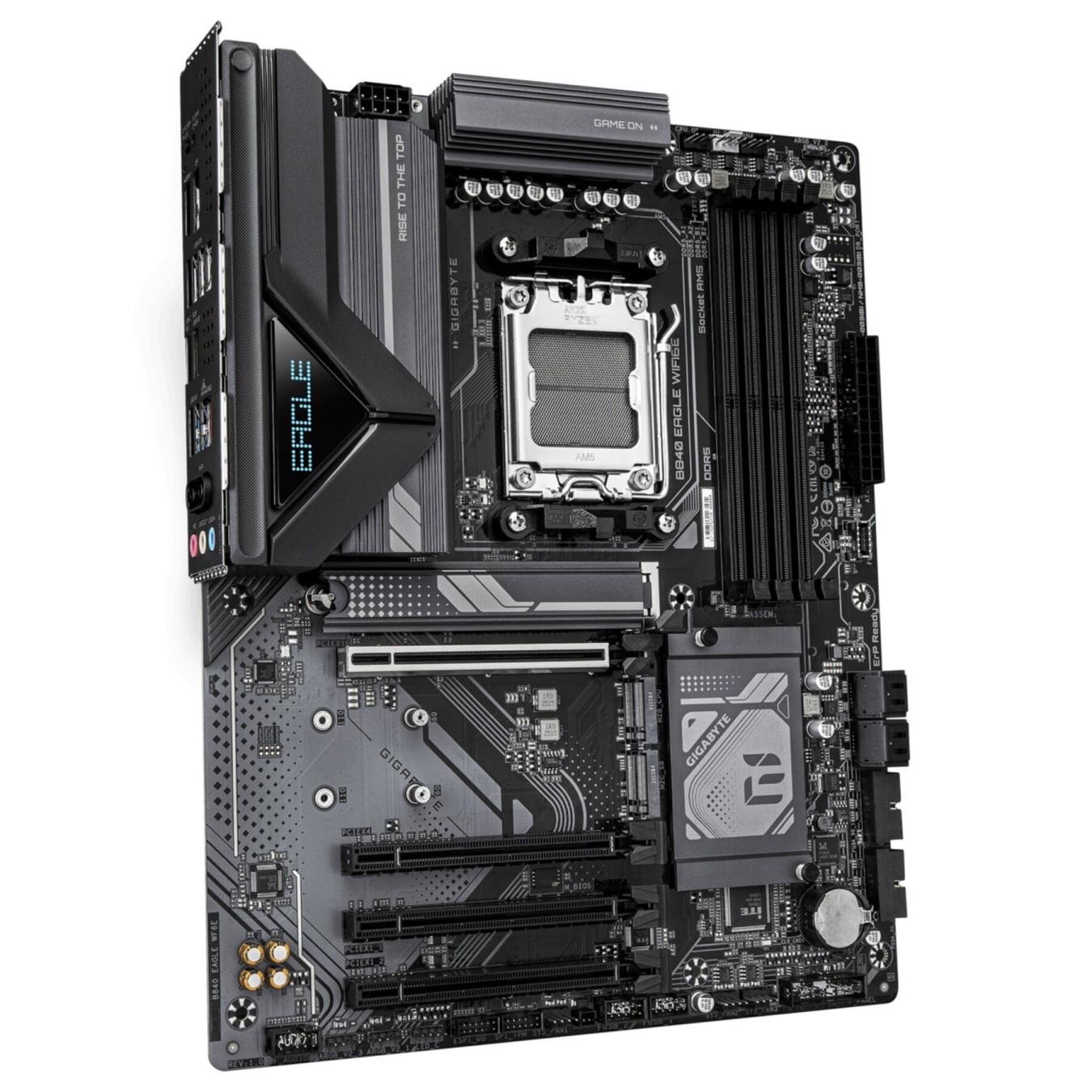 Gigabyte GA-B840 EAGLE WF6E - AM5 - ATX DDR5, 256 GB max, 4 DIMMs, Dark brown — Buy in Cyprus with Fast Delivery