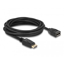 DELOCK DisplayPort 1.2 Extension Cable 5 m - 4K 60 Hz - Black — Buy in Cyprus with Fast Delivery