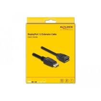 DELOCK DisplayPort 1.2 Extension Cable 5 m - 4K 60 Hz - Black — Buy in Cyprus with Fast Delivery