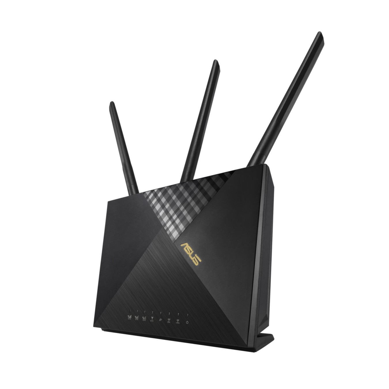 Asus Wireless Router 4G-AX56 - 90IG06G0-MO3110 - Black, 512 MB RAM, 128 MB Flash, Wi-Fi 6, Dual-band, 1201 Mbps