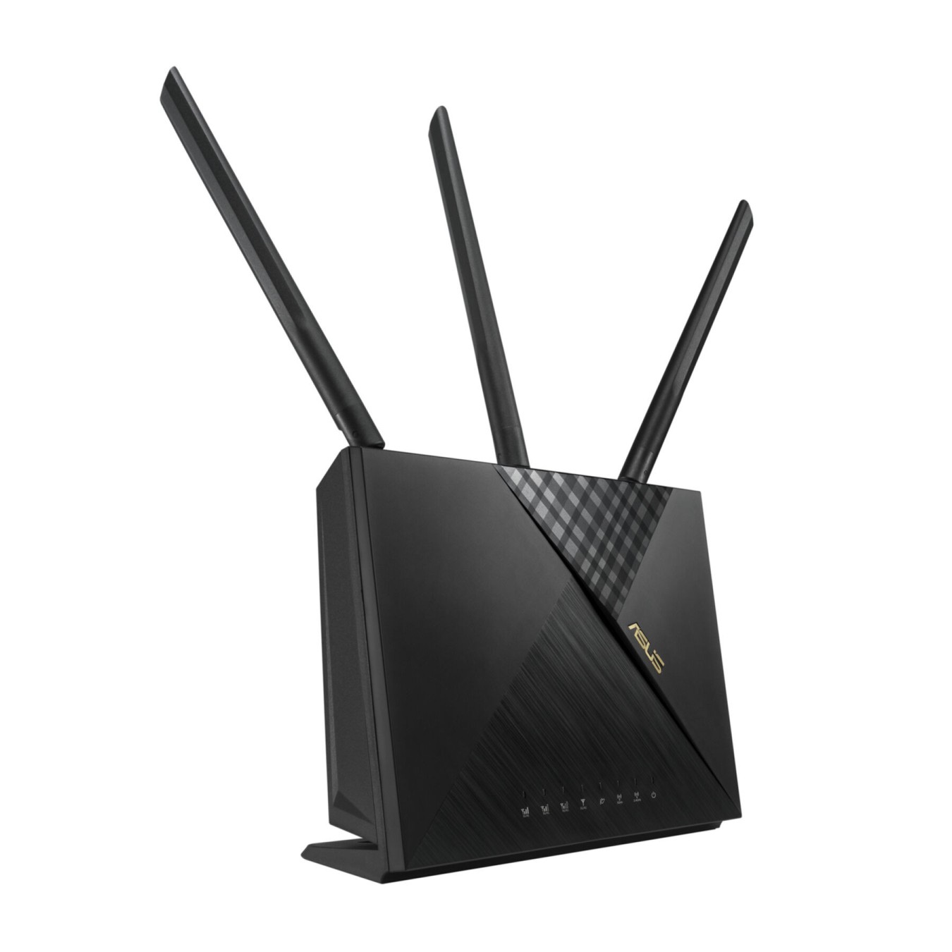 Asus Wireless Router 4G-AX56 - 90IG06G0-MO3110 - Black, 512 MB RAM, 128 MB Flash, Wi-Fi 6, Dual-band, 1201 Mbps