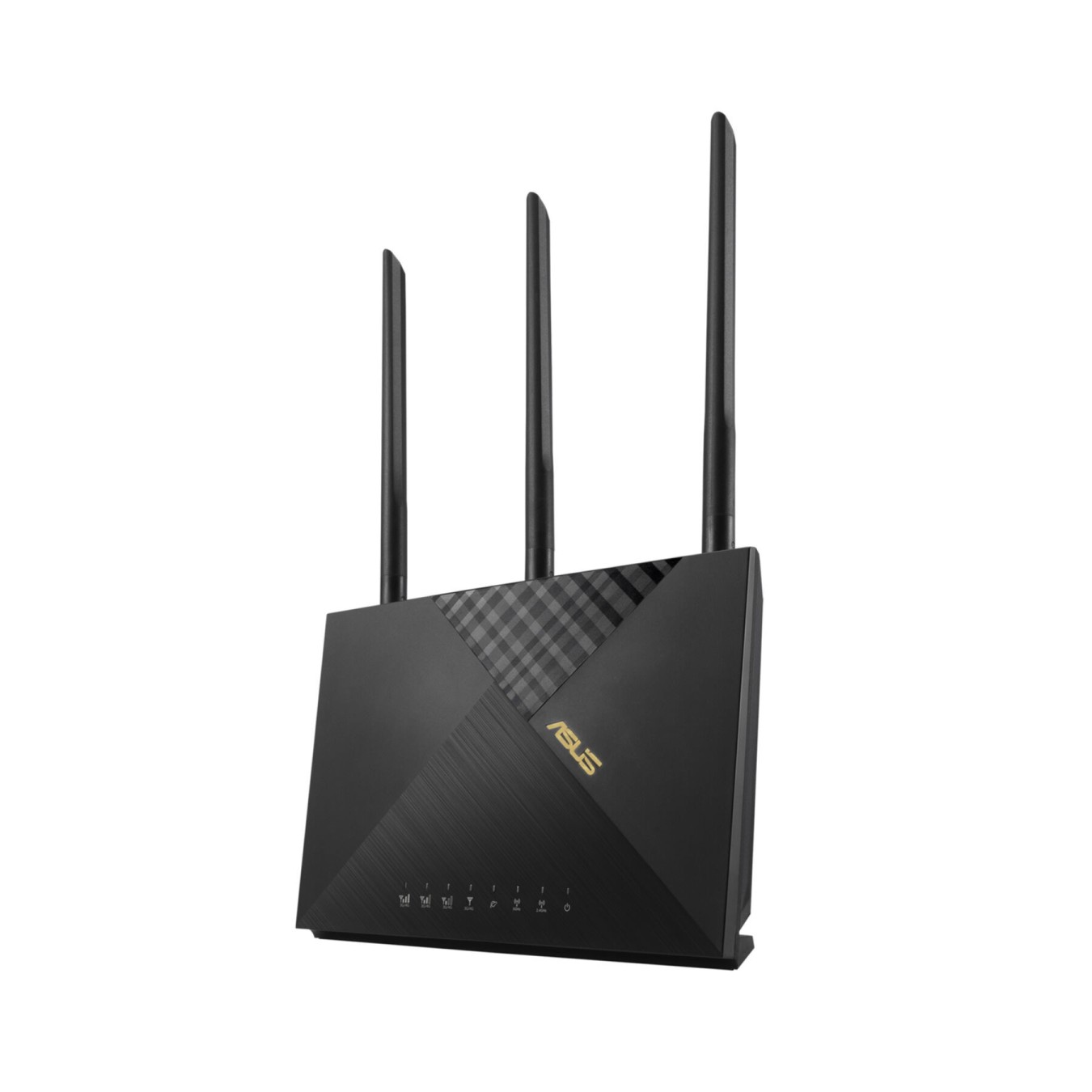 Asus Wireless Router 4G-AX56 - 90IG06G0-MO3110 - Black, 512 MB RAM, 128 MB Flash, Wi-Fi 6, Dual-band, 1201 Mbps