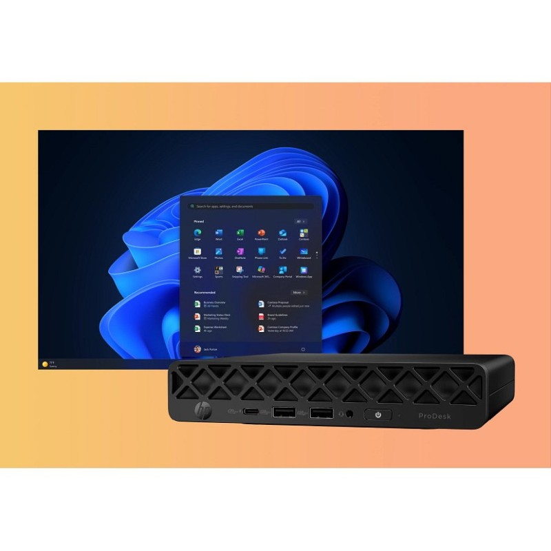 Buy HP ProDesk 4 Mini - G1I U5-235T - Compact mini PC (Ready-to-Use) in Cyprus, Nicosia, Limassol, Larnaka, Pafos