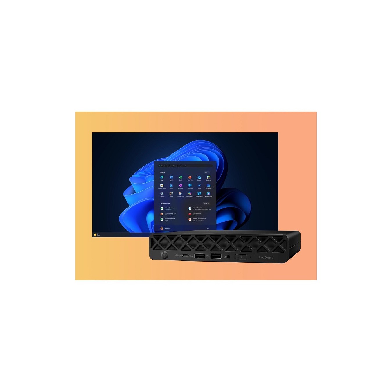 HP ProDesk 4 Mini - G1I U5-235T - Compact mini PC (Ready-to-Use) — Buy in Cyprus with Fast Delivery