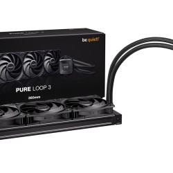 Be Quiet! Pure Loop 3 360mm AIO Liquid Cooler - BW029EU - Black (Boxed) — Buy in Cyprus with Fast Delivery