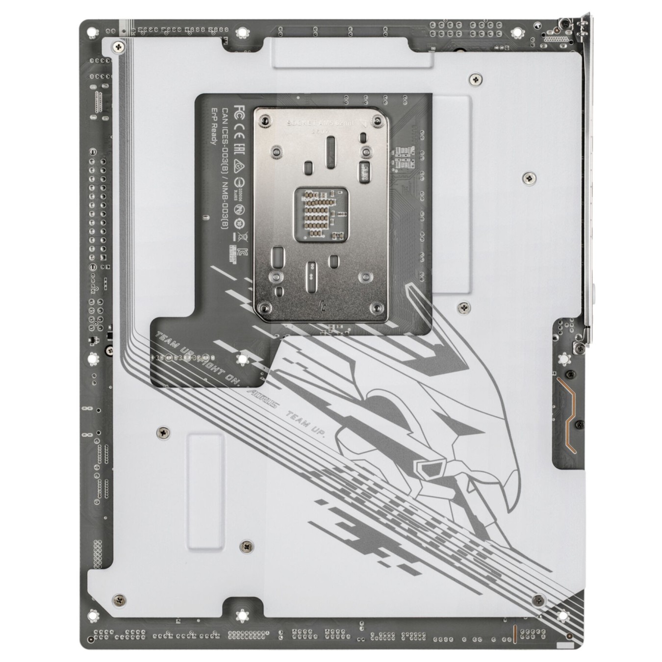 Gigabyte GA-X870E A PRO X ICE - GA-X870E A PRO X ICE - White ATX DDR5 AM5, 4 DIMM, 256 GB, 4x M.2, PCIe 5.0, WiFi 7