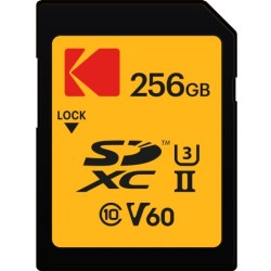 Buy CARD Kodak 256GB SDXC UHS-II U3 V60 Ultra Pro - Black/Orange in Cyprus, Nicosia, Limassol, Larnaka, Pafos