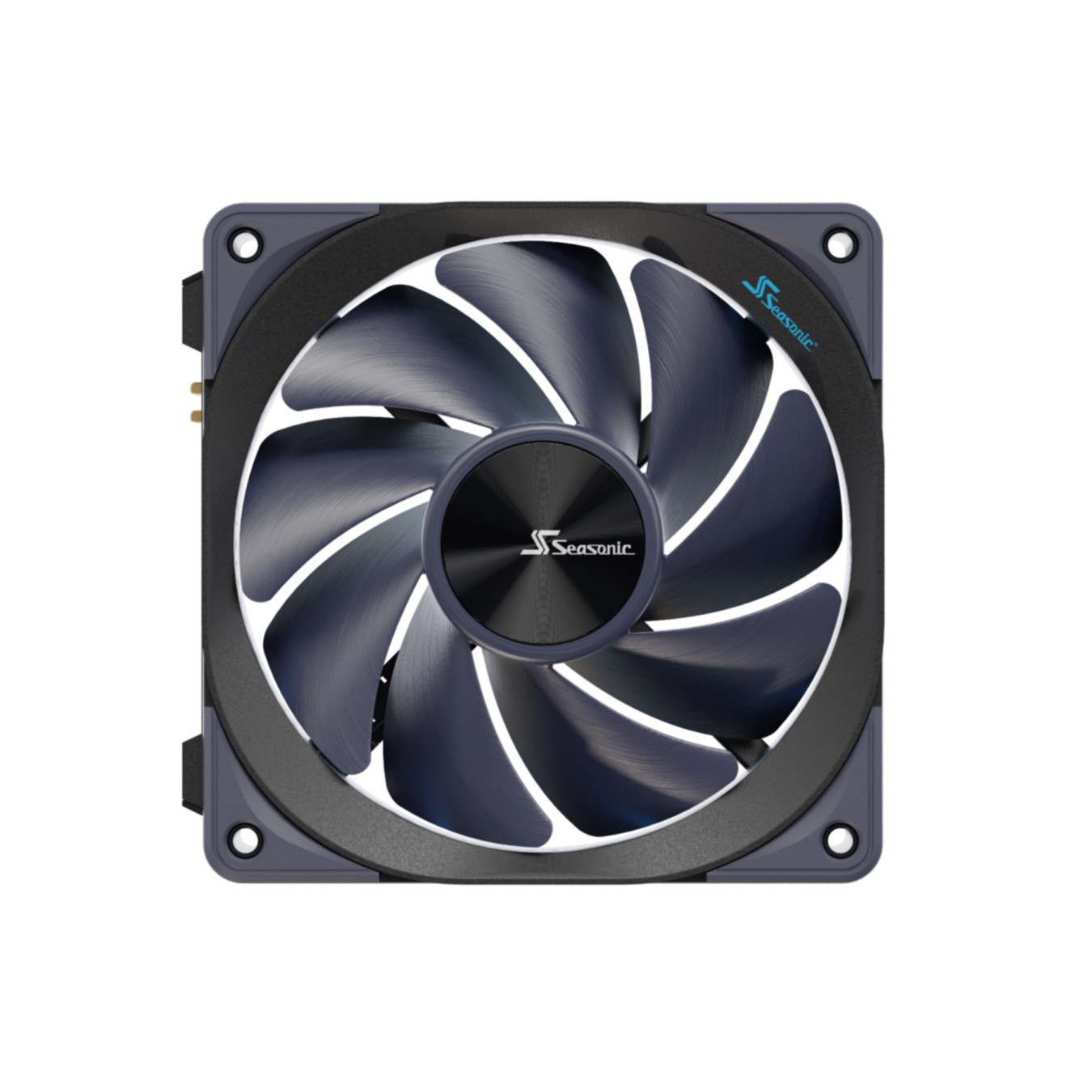 PC- Caselüfter Seasonic MagFlow 3Pack - 3x120mm 12V Fans (Black) — Buy in Cyprus with Fast Delivery