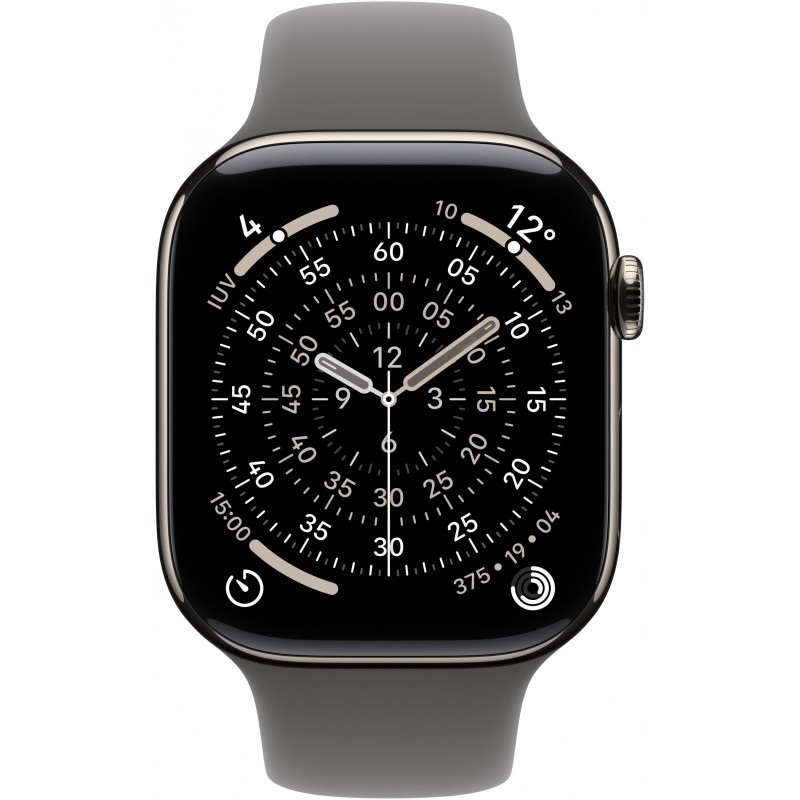 Buy Apple Watch S11 - 46mm Titanium Cellular - Stone Grey Sport Band S/M in Cyprus, Nicosia, Limassol, Larnaka, Pafos