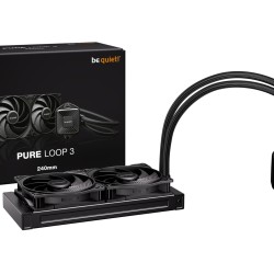 Be Quiet! Pure Loop 3 240mm AIO Liquid Cooler - BW027EU - Black (Boxed) — Buy in Cyprus with Fast Delivery