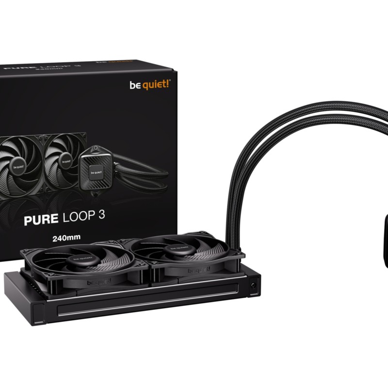 Buy Be Quiet! Pure Loop 3 240mm AIO Liquid Cooler - BW027EU - Black in Cyprus, Nicosia, Limassol, Larnaka, Pafos