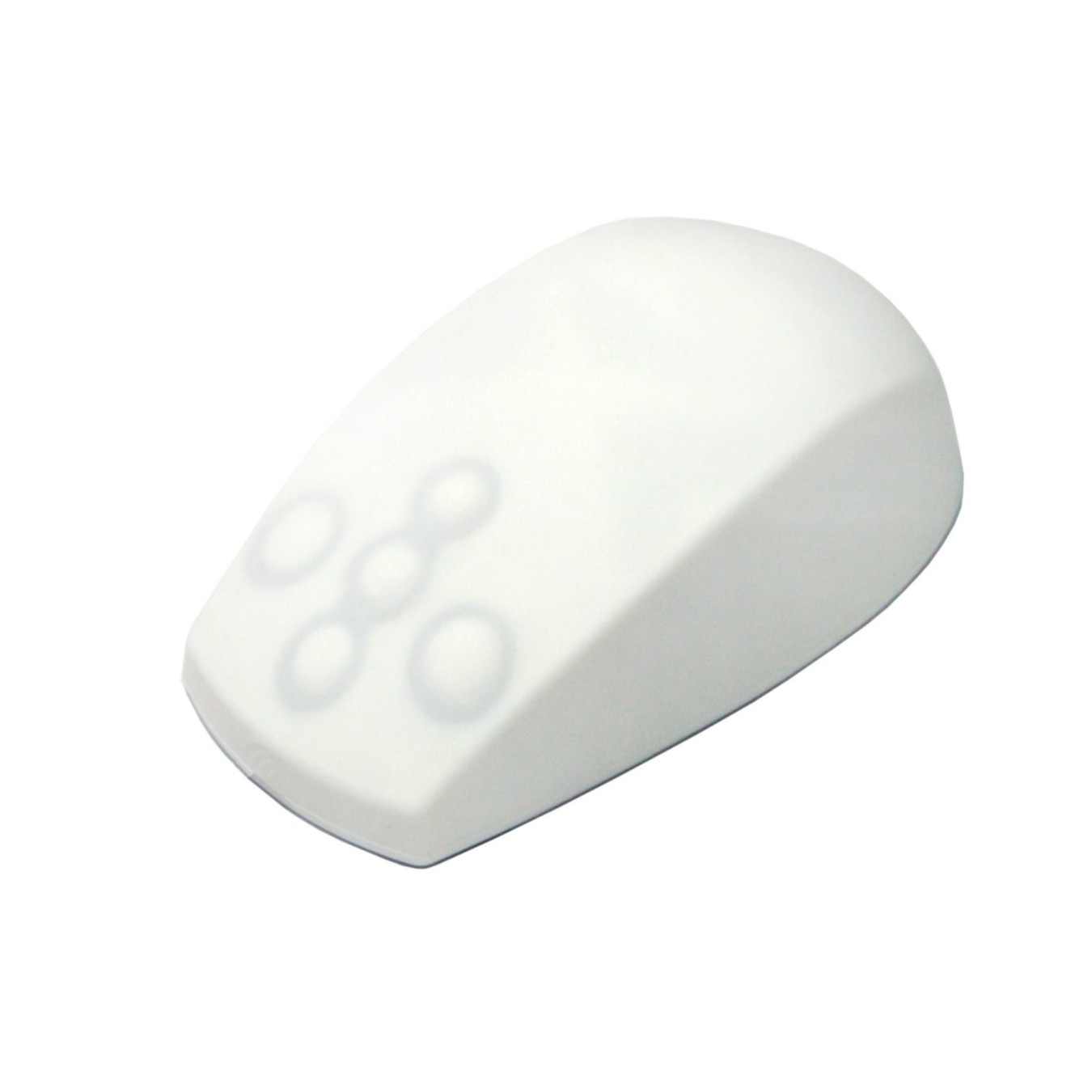 Mouse Cherry Medical ACTIVE KEY AK-PMT2LB-FS-W - Wireless Laser Mouse, 800 DPI, 5 Touch Buttons, Ergonomic, White