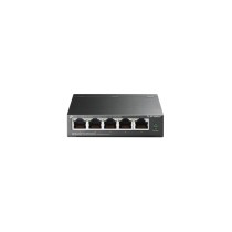 TP-Link TL-SF1005LP - 5-Port Unmanaged Fast Ethernet PoE Switch, 4 PoE Ports, 41 W Budget, Black