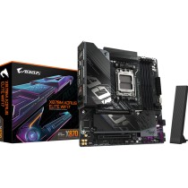 Gigabyte GA-X870M A ELITE WF7 - GA-X870M A ELITE WF7 - Black, AM5 Socket, DDR5, 256 GB Max, Micro-ATX