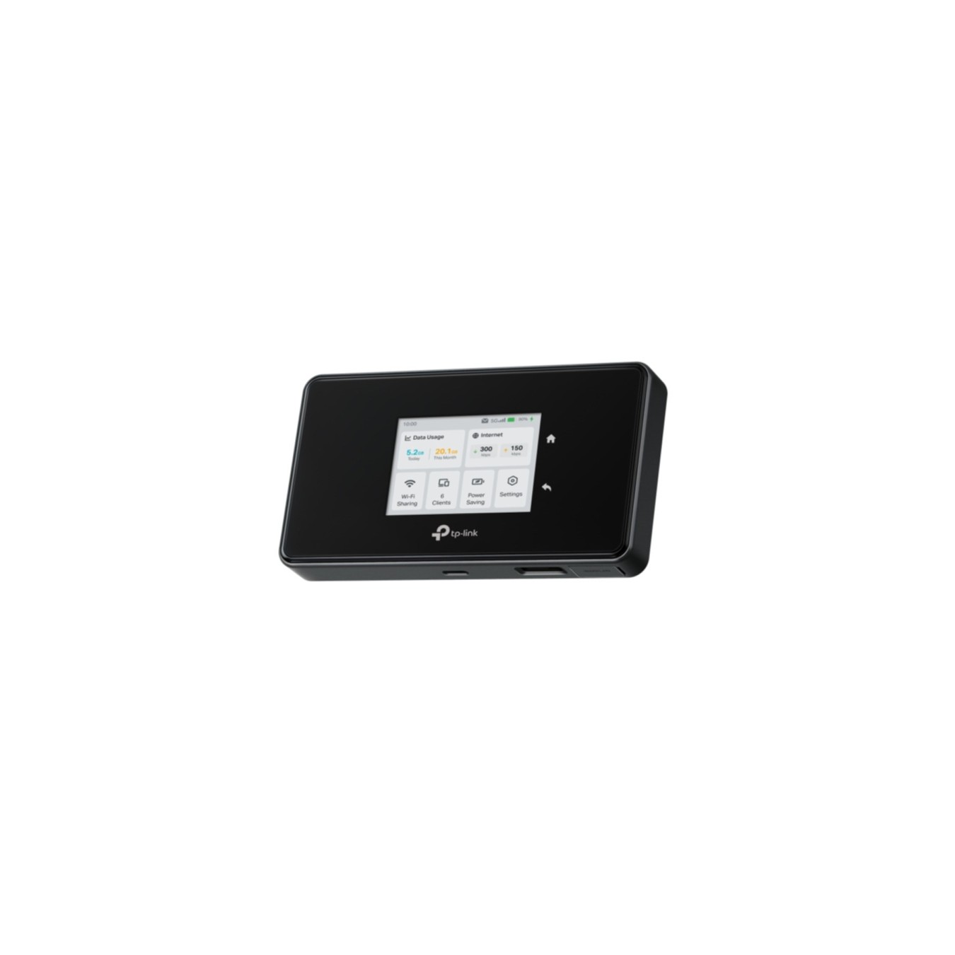 TP-Link WLAN System - M8550 - Dual-band 2.4/5 GHz, Wi-Fi 5 (802.11ac), 1167 Mbps, Color Black, Portable Mesh System