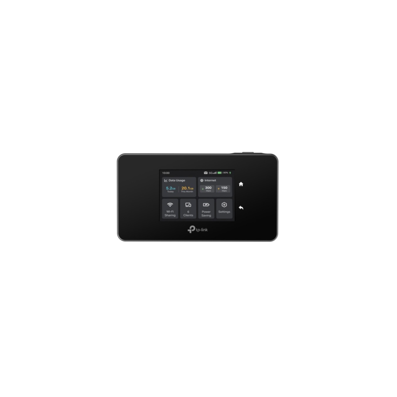 TP-Link WLAN System - M8550 - Dual-band 2.4/5 GHz, Wi-Fi 5 (802.11ac), 1167 Mbps, Color Black, Portable Mesh System