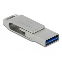 STICK DELOCK USB 3.2 Gen 1 USB-C + USB-A Flash Drive 64GB - Metal Housing — Buy in Cyprus with Fast Delivery