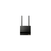 Asus Wireless Router 4G-N16 - 90IG07E0-MO3H00 - Black, 128 MB mem, 2x external antennas, 2.4 GHz, Wi‑Fi 4, 300 Mbit/s, SIM slot