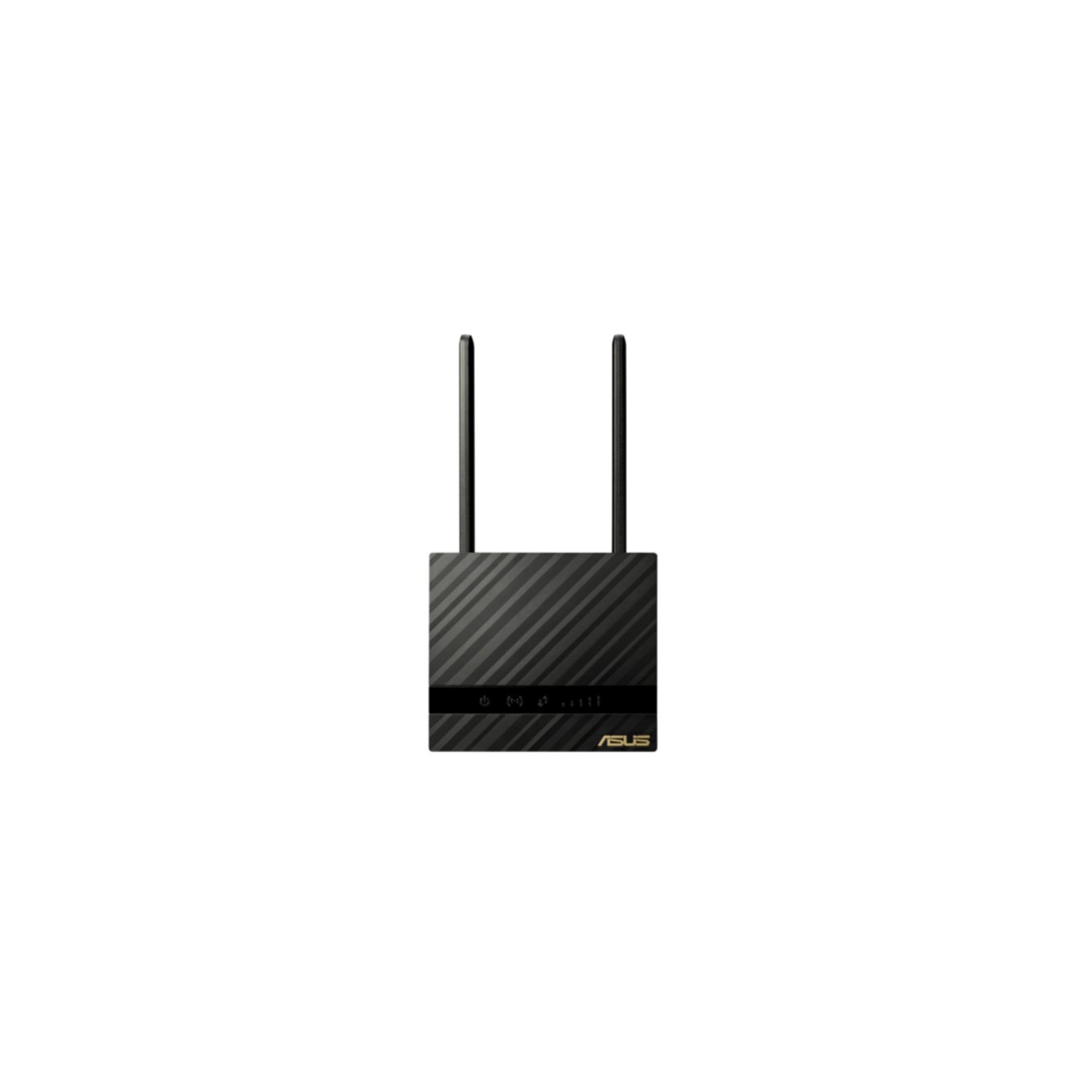 Asus Wireless Router 4G-N16 - 90IG07E0-MO3H00 - Black, 128 MB mem, 2x external antennas, 2.4 GHz, Wi‑Fi 4, 300 Mbit/s, SIM slot