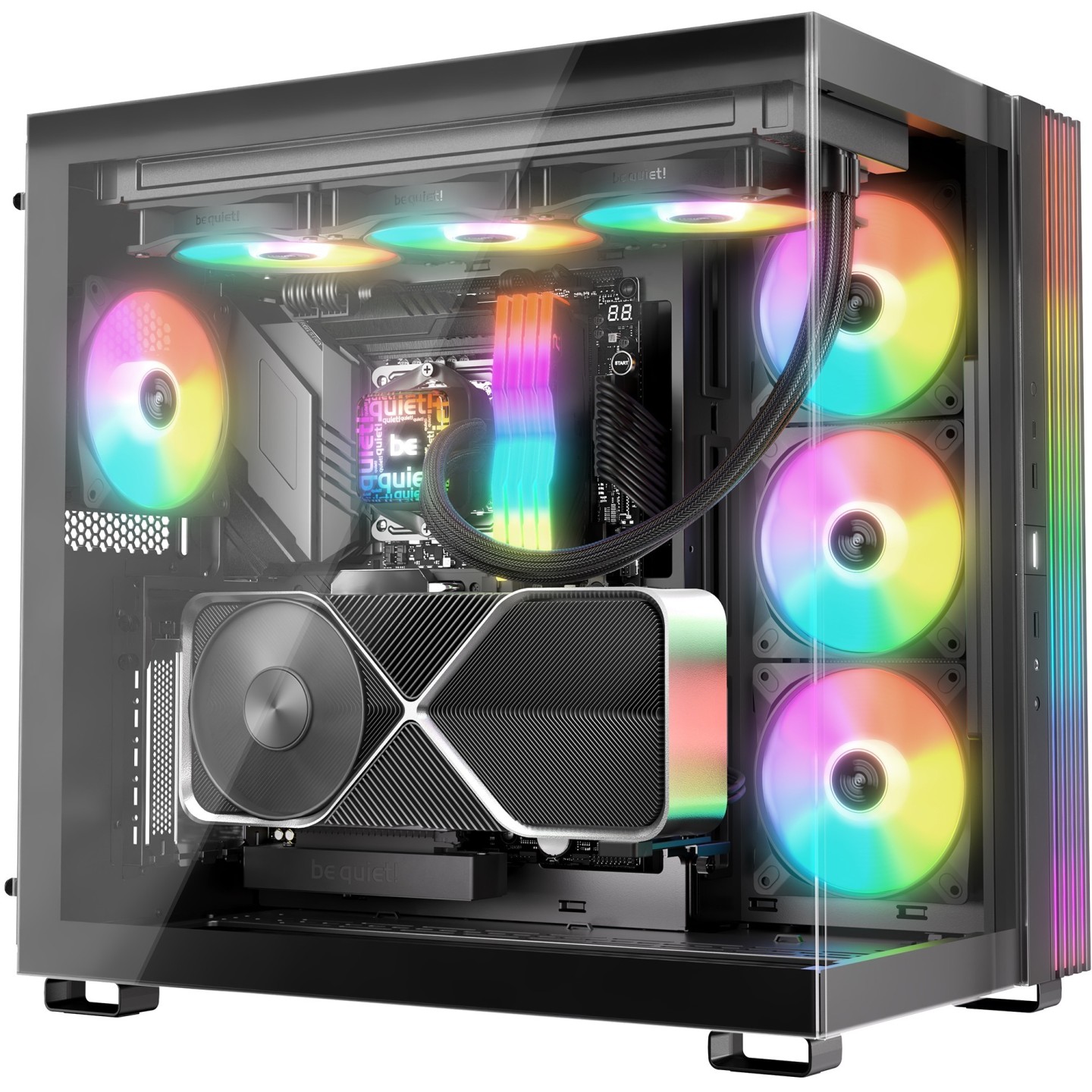 be quiet! PURE Loop 3 LX 360mm AIO CPU Cooler - Black (BW031) — Buy in Cyprus with Fast Delivery