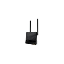 Asus Wireless Router 4G-N16 - 90IG07E0-MO3H00 - Black, 128 MB mem, 2x external antennas, 2.4 GHz, Wi‑Fi 4, 300 Mbit/s, SIM slot